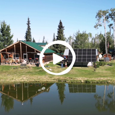 Watch Now! Fishpot Lake Resort - Solar Panel Project